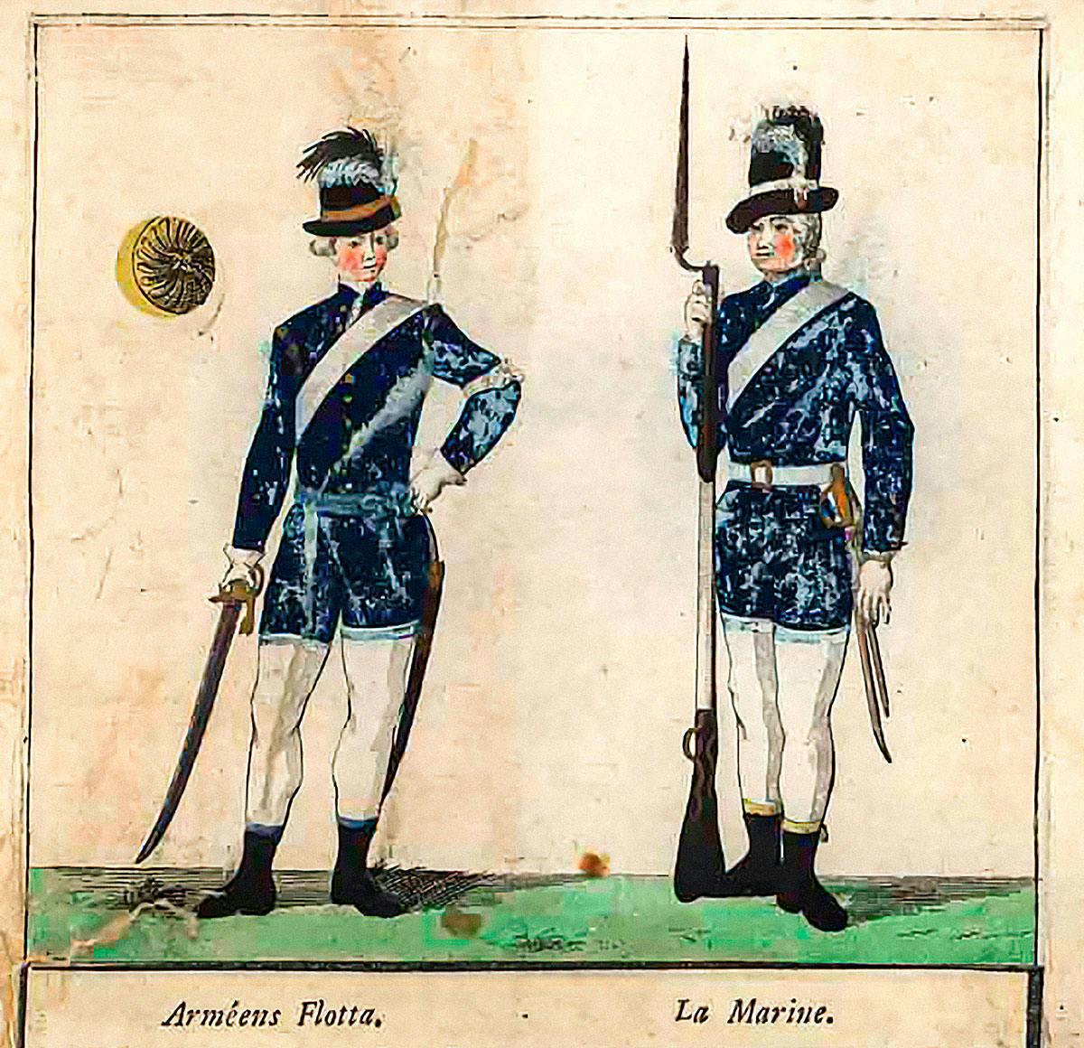 Armens flotta uniformer Armens flotta uniformer